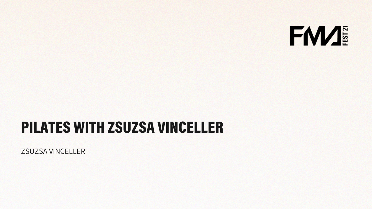 PILATES WITH ZSUSZA VINCELLER